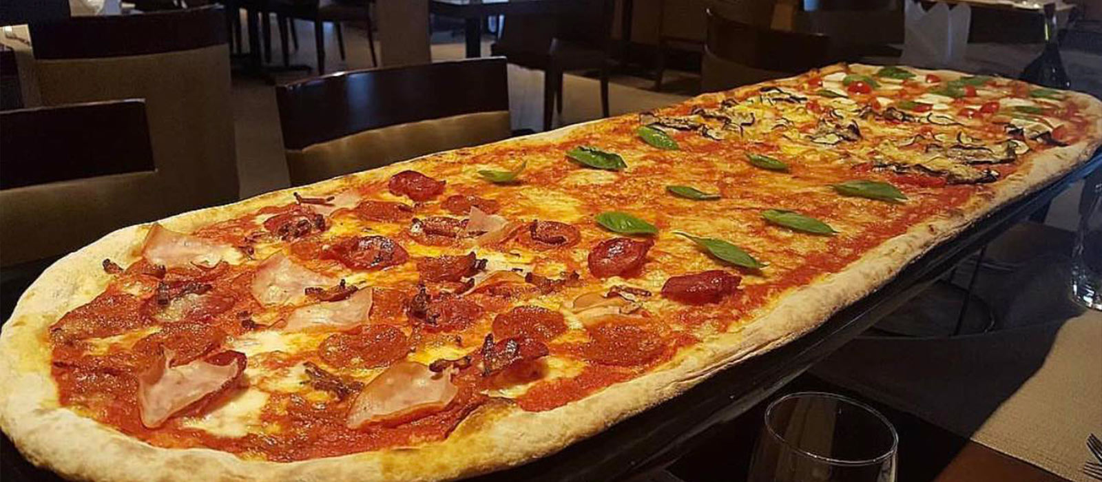 1 Meter Pizza